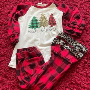 Girls Christmas outfit